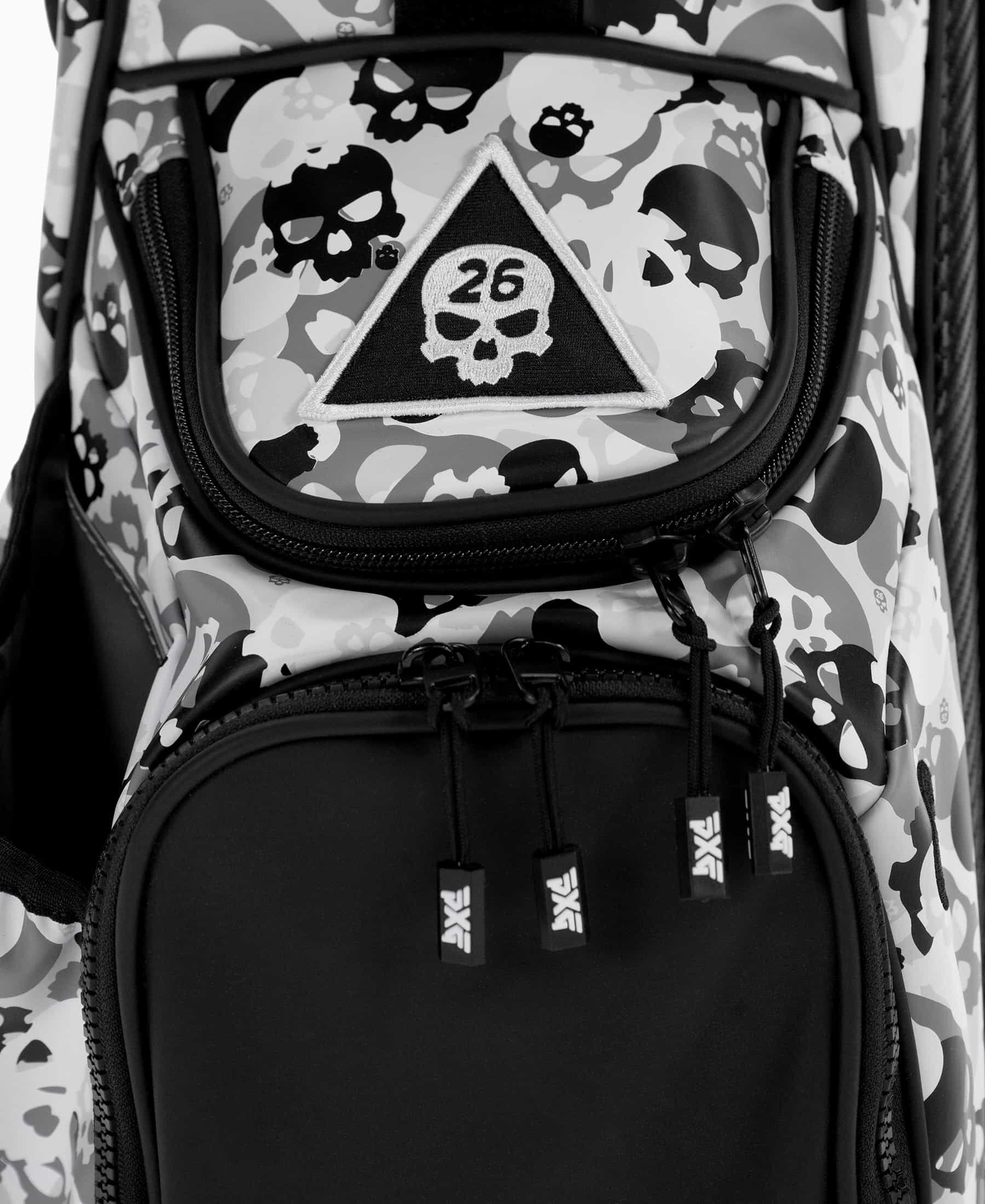 Darkness Skull Camo Lightweight Carry Stand Bag | Golf Bags 